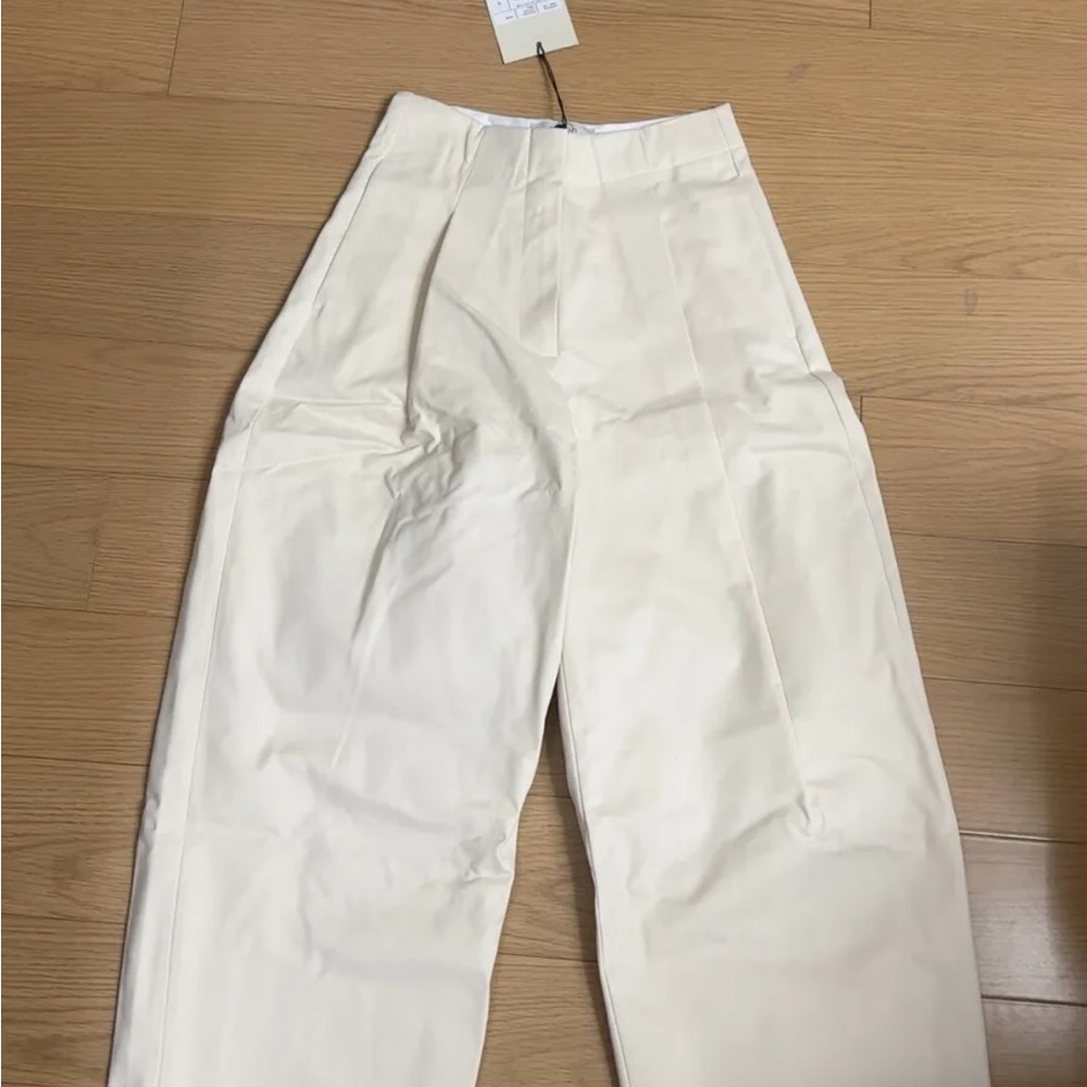 Studio Nicholson dordoni pleated cotton twill trousers - Picture 2 of 2